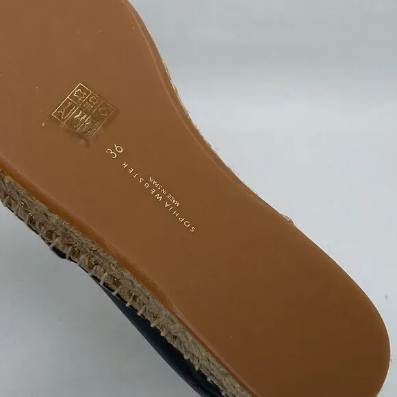 Sophia Webster Butterfly Platform Espadrille Flats size 36